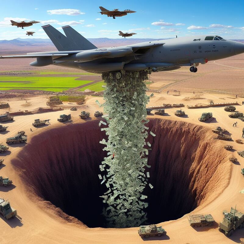 military-jet-dropping-money-into-a-deep-hole1.jpg