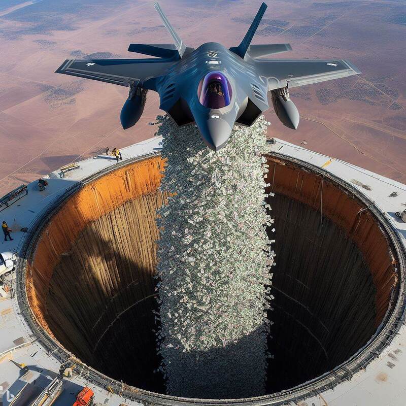 military-jet-dropping-money-into-a-deep-hole3.jpg