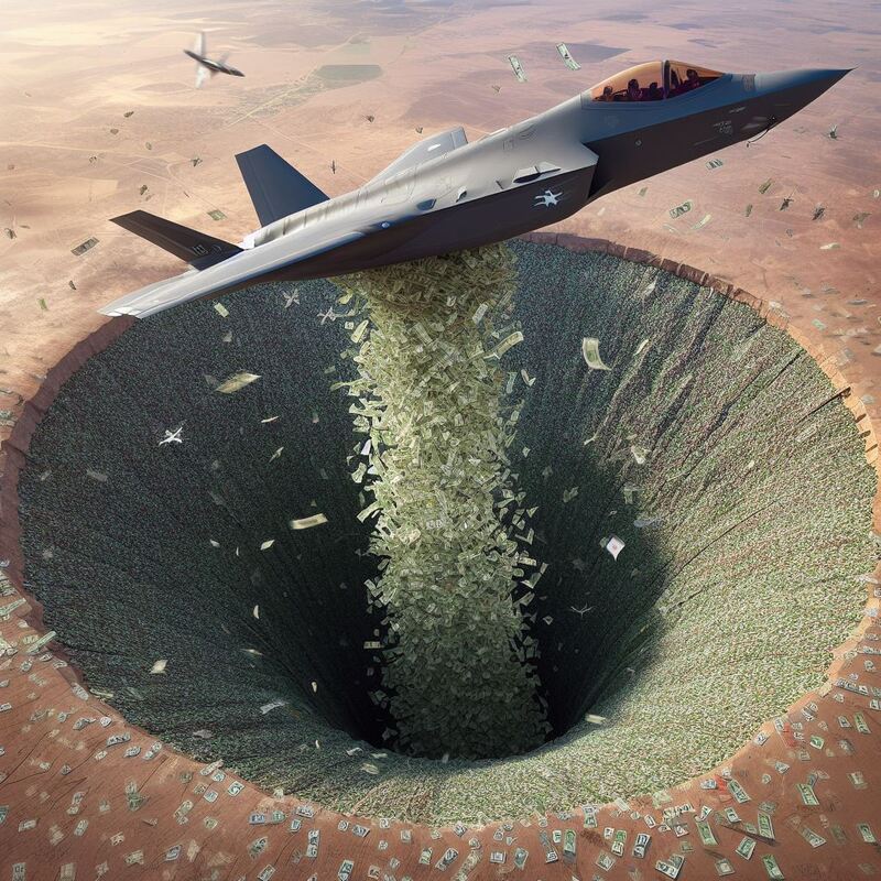 military-jet-dropping-money-into-a-deep-hole4.jpg