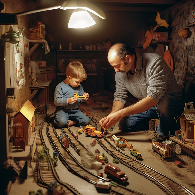 Sunyata_father_and_son_playing_with_electric_trains_in_the_base_bfa840dd-28e2-495c-8d51-95b0f912c279.jpg