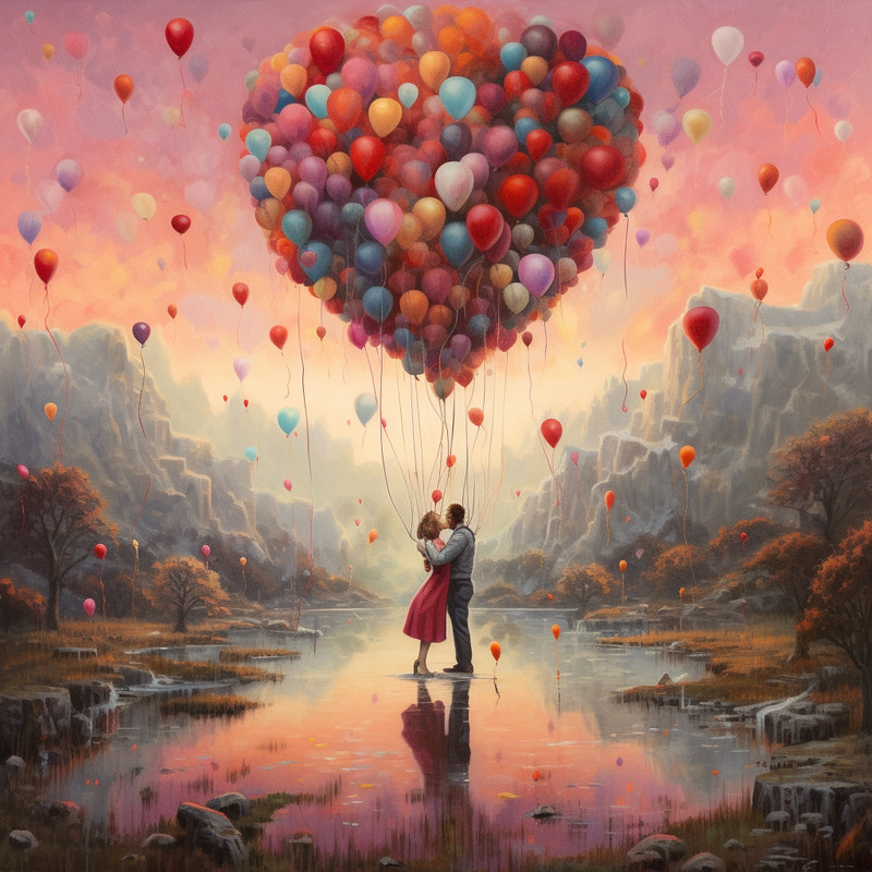 Sunyata_kissing_ballons_flating_in_a_magical_landscape_63a1cda5-5985-474f-8f64-8990097702a6.jpg