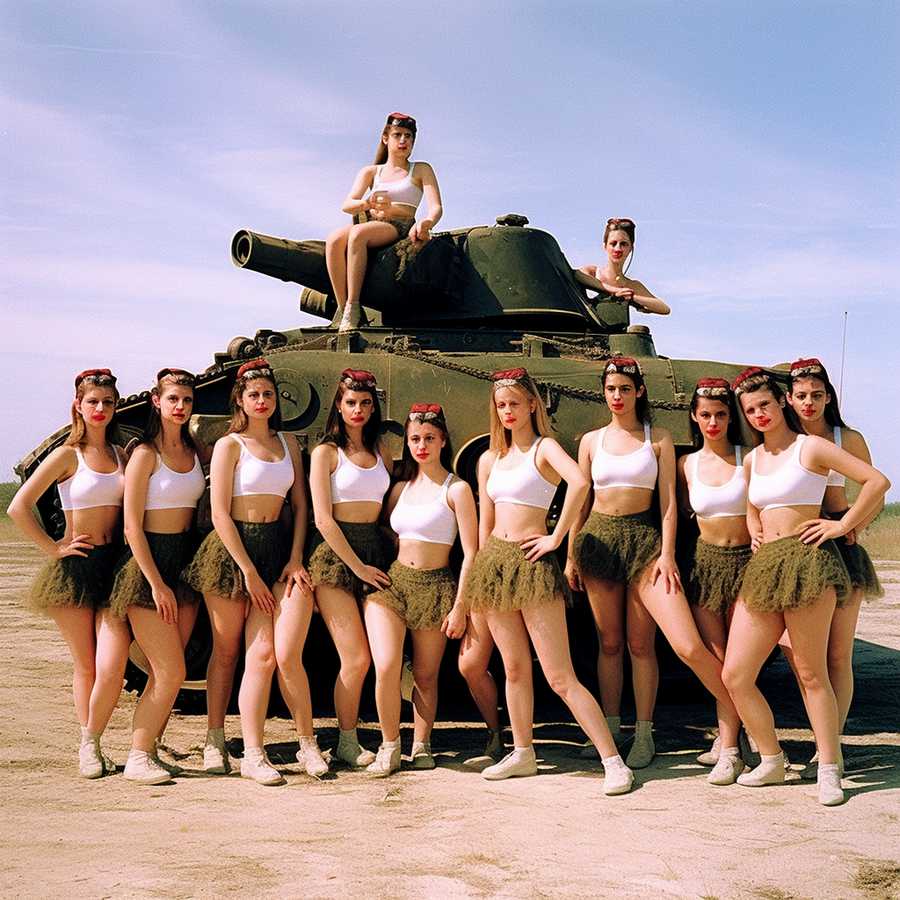 ten_cheerleaders_on_a_battlefield_missiles_tanks_smoke__152ce168-59c2-4949-a7fb-58052429cc60.jpg