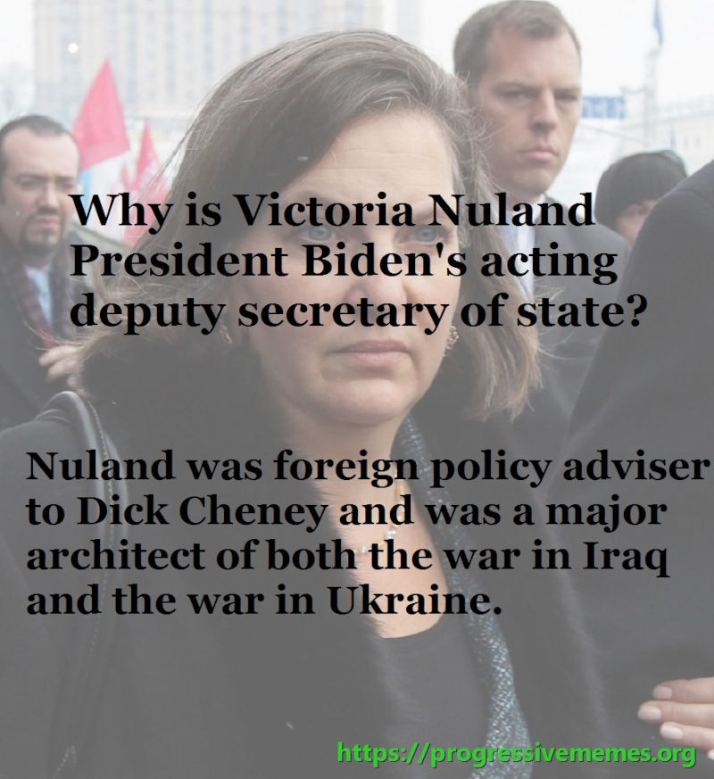 Why Victoria Nuland: She was Dick Cheney's policy advisor and an architect of both the war in Iraq and the war in Ukraine