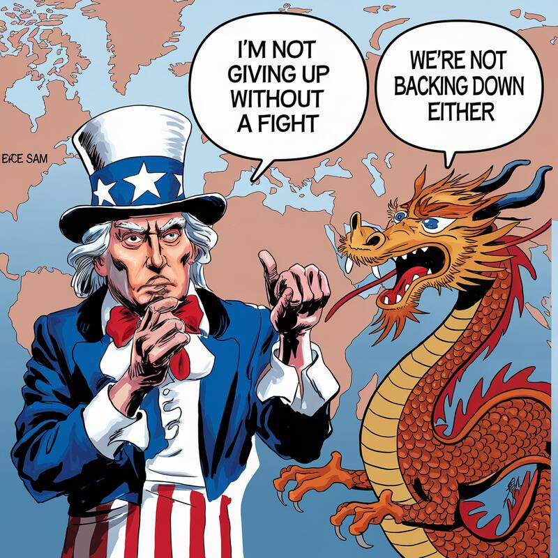 Uncle Sam Fights China