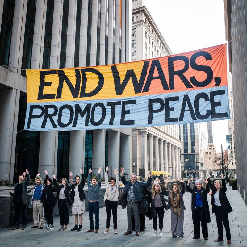 End wars, promote peace