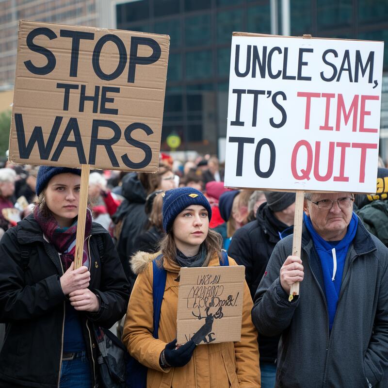 Uncle Sam, Stop wars