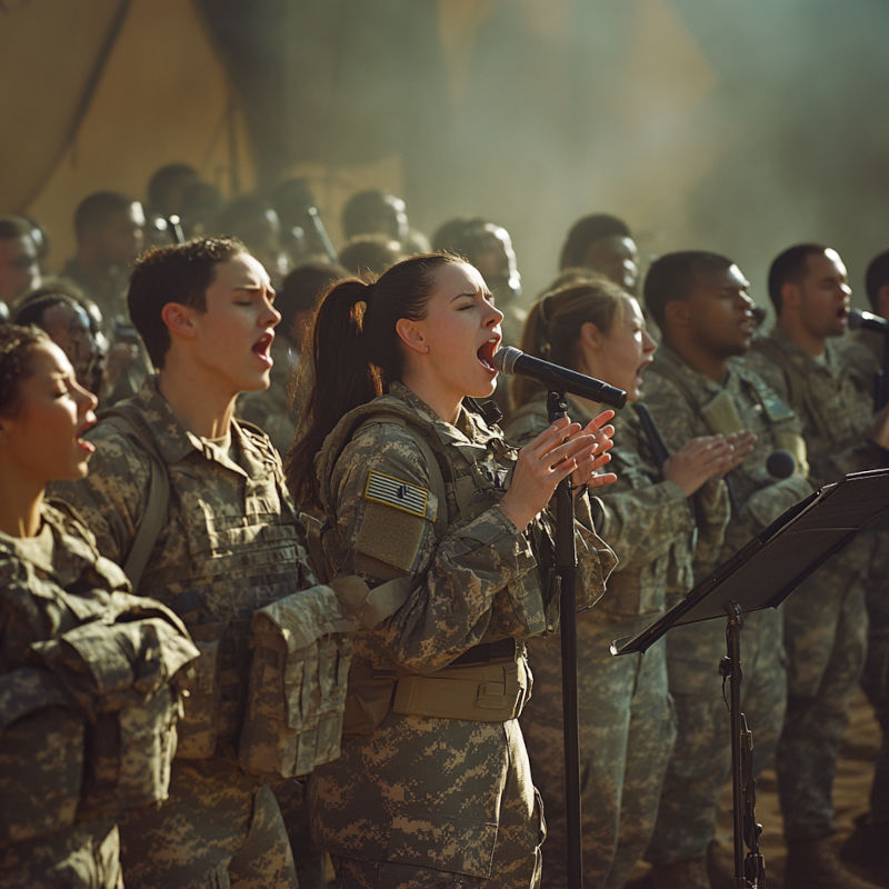 Soldier choir